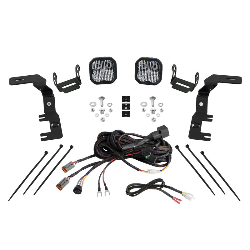 Diode Dynamics - Stage Series Ditch Light Kit for 2023+ Chevrolet Colorado SS3 Pro White Combo
